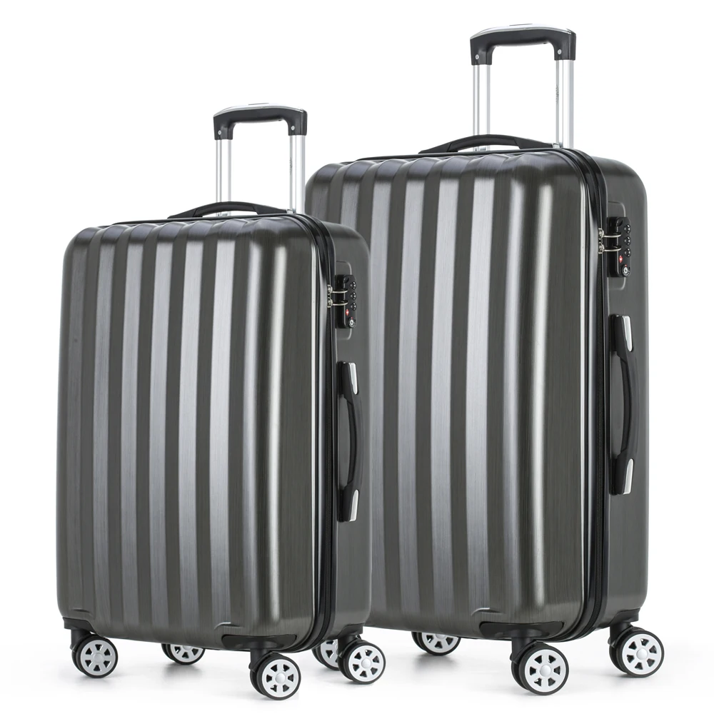 2017 Fochier Travel Luggage set 4 Wheels Cabin ABS Hard Shell Trolley
