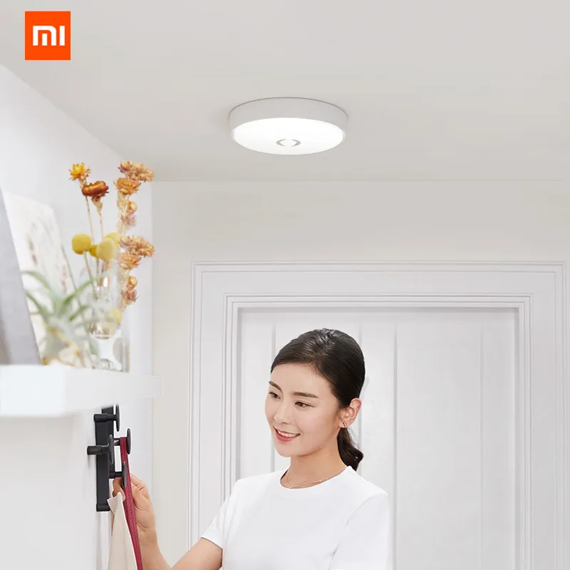 Потолочный Мини-светильник Xiaomi mijia yee с датчиком движения/человеческого тела, датчик солнечного света, антимоскитный 670lm ночной светодиодный светильник