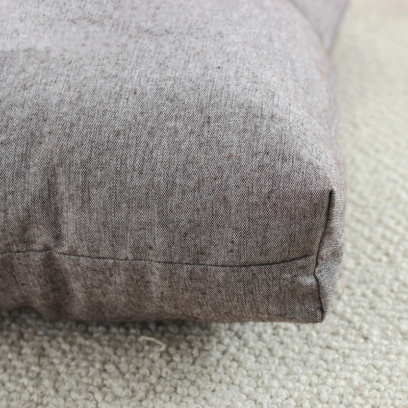 لينة الشتاء مكتب كرسي طويل الساق الخلفي وسائد للمقعد أريكة وسادة سميكة المنزل مكتب وسادات المقعد الاطفال جولة شكل مربع 53x53 cm