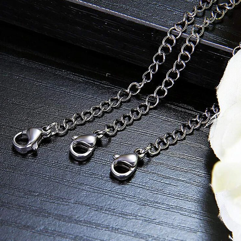 Chain Durable Gold Silver Rose Gold for Bracelet Necklace DIY Jewelry  Accessories Extender Safety Chain Extender