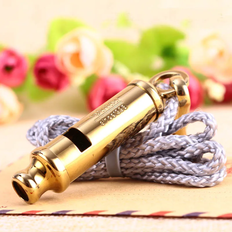 Tembaga Outdoor Peluit Hidup Kalung Kunci 2 Tembaga Outdoor Peluit Hidup Kalung Kunci 2