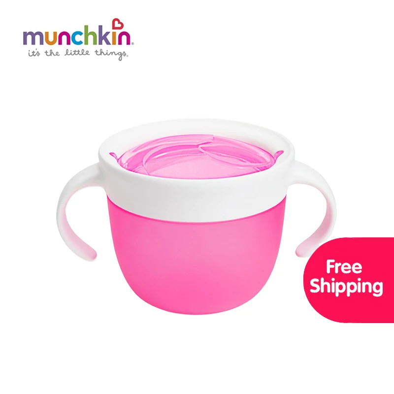 

Munchkin 1pk Snack Catcher food baby cup 7oz Colors Random Send baby infant kids snack cup BPA free