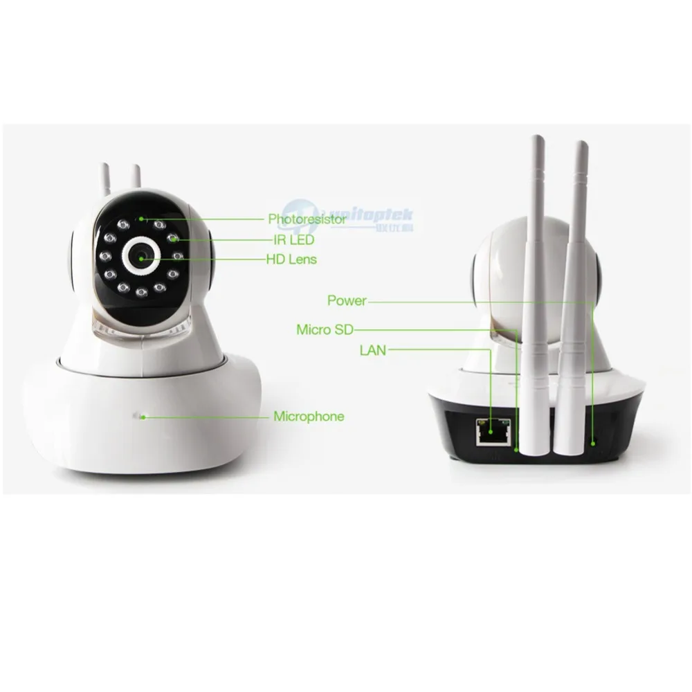 UNITOPTEK PTZ 2MP HD 1080 P Wifi ip камера IR Cut ночного видения двухстороннее аудио CCTV наблюдения