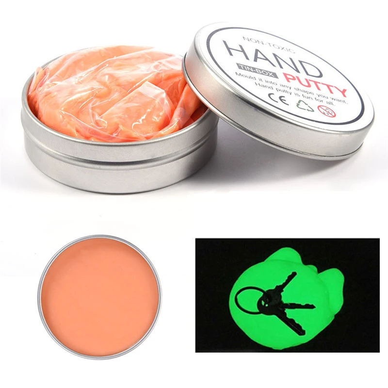 

Luminous Intelligent Adults Decompression Magnetic Elastic Plasticine Modeling Clay for Kids Fimo Polymer Clay Toys Orange