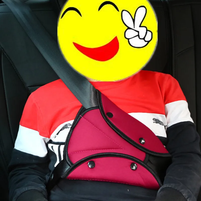 

2019 New Baby Kids Car Seat Belt Triangle Safety Holder Protect Child Seat Cover Adjuster for Childs