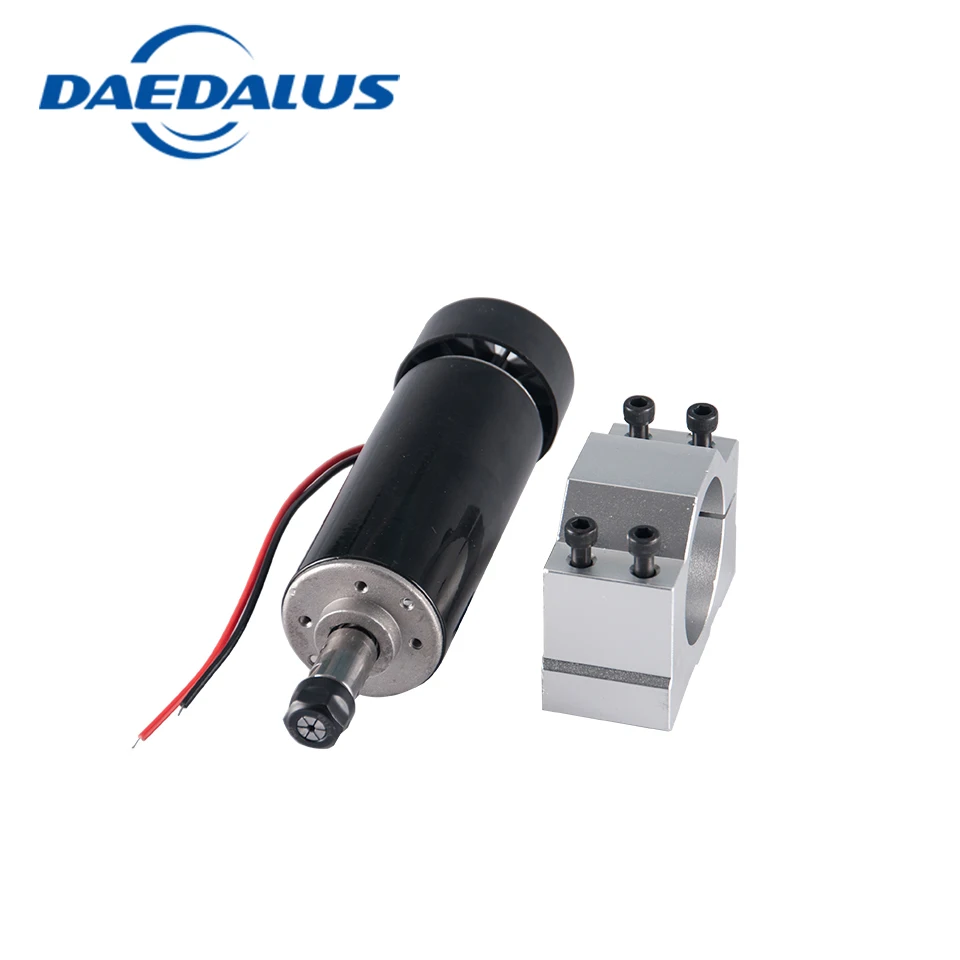 

CNC spindle motor 0.5kw Air Cooled Spindle Motor+52mm spindle clamp for Engraving cnc Milling machine