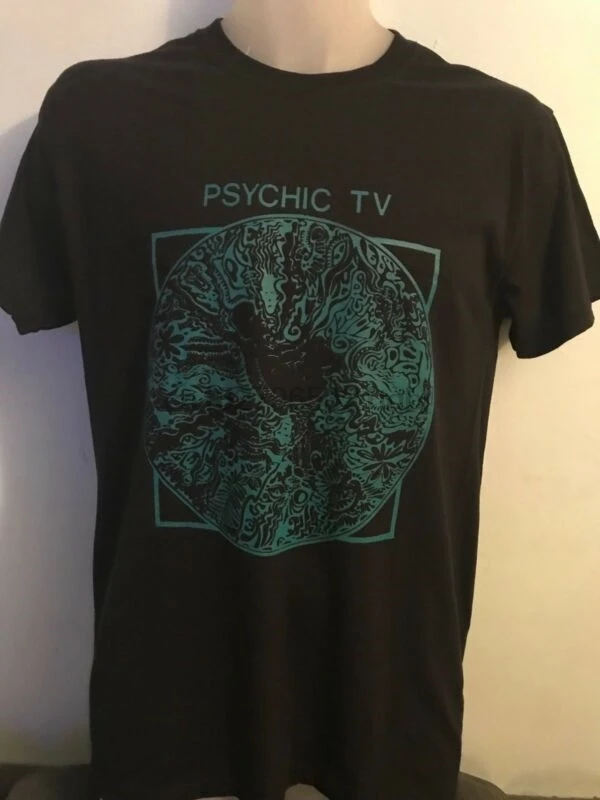 

PSYCHIC TV T.SHIRT. Genesis P-Orridge Death In June Coil Vinyl CD