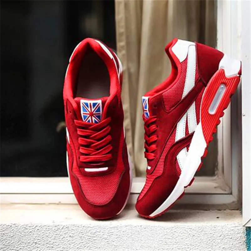 

2019 new air cushion running mesh breathable spring and autumn casual fashion men's shoes