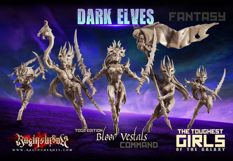 Blood Vestals - Command Group, TGG2 Ed. (DE - FANTASY) 01
