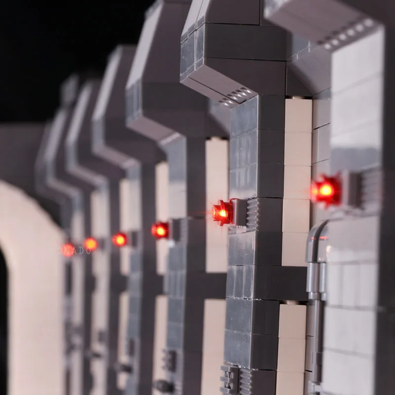 Светодиодный светильник для Star Wars Star UCS Сокол Миллениум док-отсек 327 вешалка MOC для 05132 75192 крафт Weckt Сокол