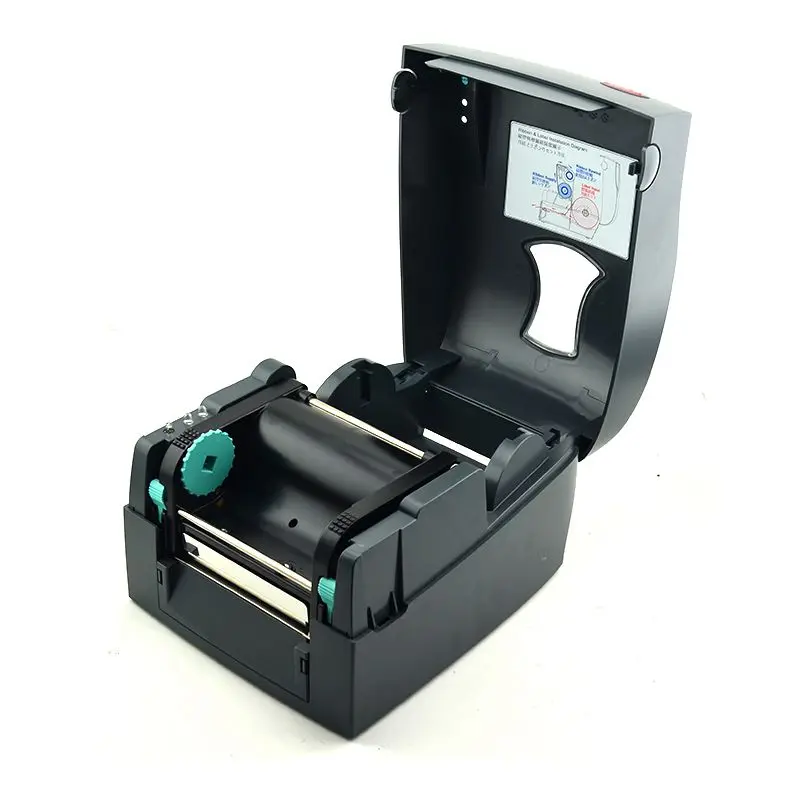 Godex G530U 용 열전사 라벨 바코드 프린터 물 라벨 프린터 의류 태그 열전사 프린터, 자체 접착 바코드 프린터,