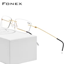 Очки для чтения без оправы, мужские титановые очки для пожилых женщин, очки для дальнозоркости, безрамные очки без винтов+ 1,0+ 1,5+ 2,0+ 2,5