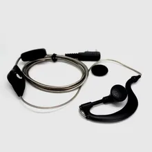 10 шт. G Форма 2PIN Динамик гарнитуры W/микрофон PTT для KENWOOD двухстороннее радио TK-208/308, TK-220/320, TK-240/340, TK-250/350/353