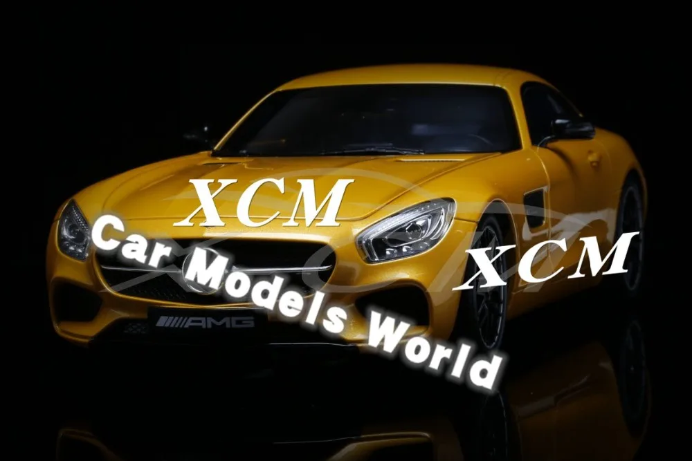 Модель автомобиля для Norev A M G GT 1:18 (желтый) + маленький подарок! | Игрушки и хобби