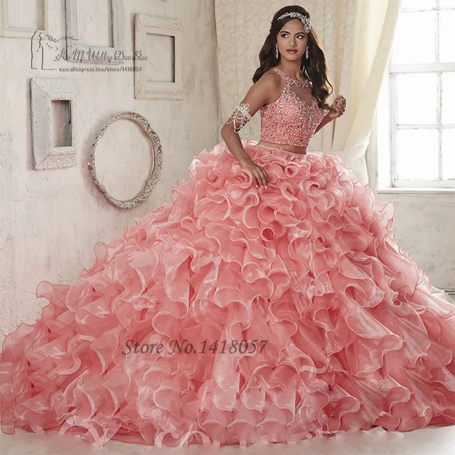 2 Piece Sweet 16 Dresses