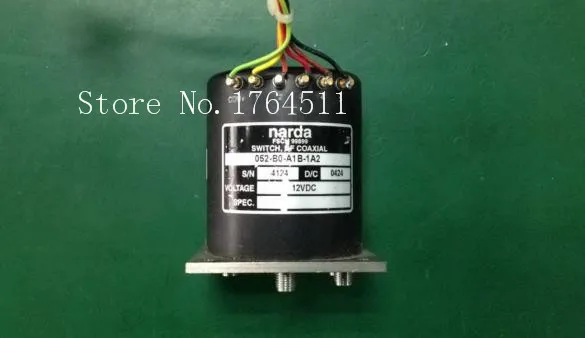 

[BELLA] Narda 052-B0-A1B-1A2 DC-18GHZ single pole five throw RF coaxial - 12V SMA