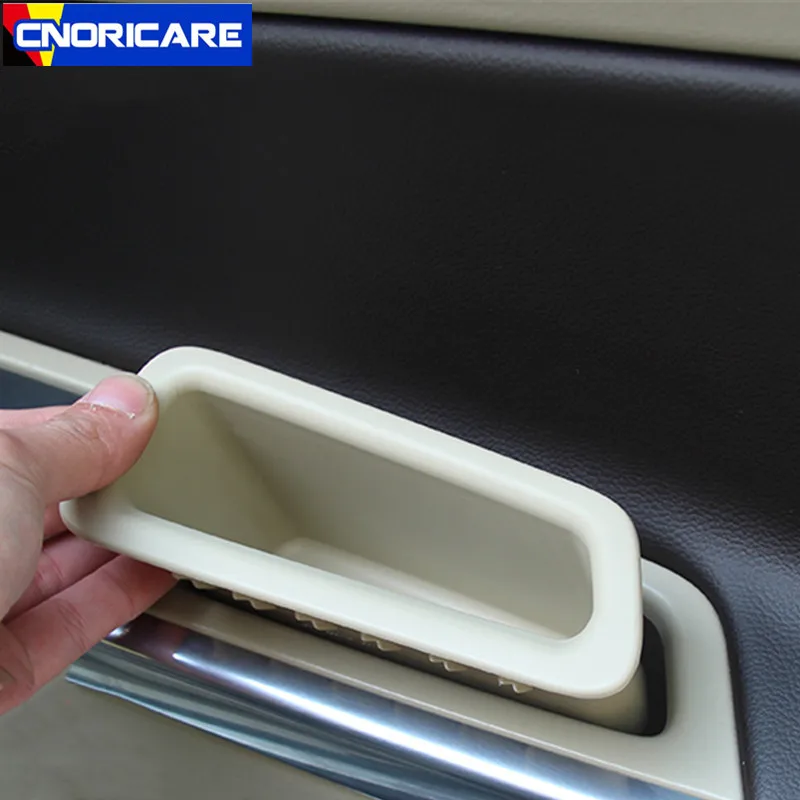 Автомобильный Дверной ящик для хранения, декоративная накладка ABS для Volvo XC60-17, авто стиль интерьера