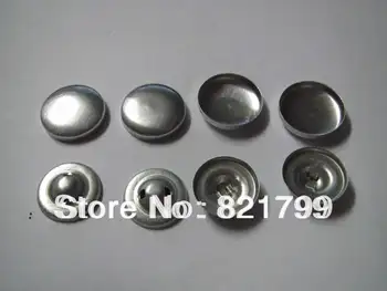 

40L fabric cloth button aluminium cap fabric covered button
