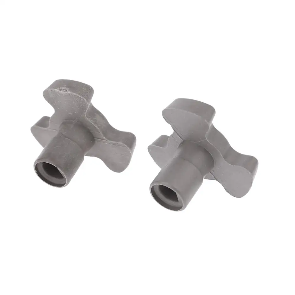 17mm Microwave Oven Turntable Roller Guide Support Coupler Tray Shaft 2Pcs