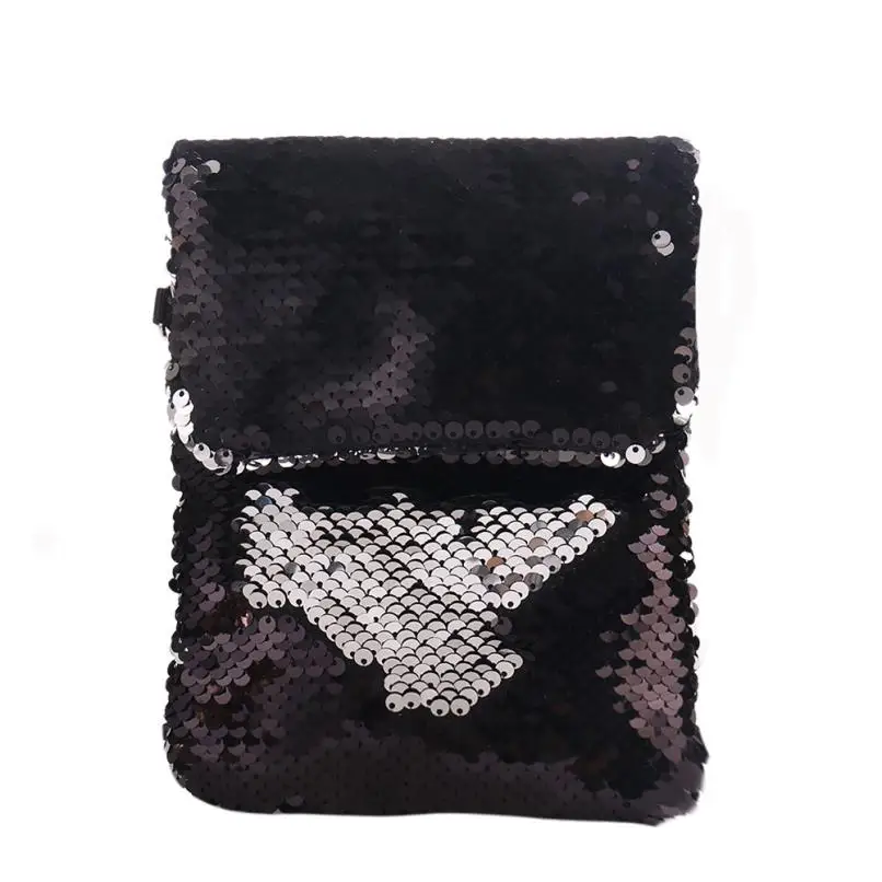 

Sleeper #4001 Fashion Solid Color Sequins Handbag Shoulder Bag Tote Ladies Purse