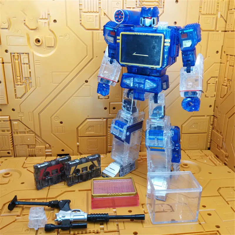 

Children Robot Toy HF-1t figure sound wave deformation toy King Kong mp-13 Transformation Robot model figure collections