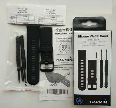 New Black Gps велосипед компьютера Garmin Fenix3 замена группы Fenix 3 HR сердечного ритма Сенсор часы заменить ремонт аксессуары - Цвет: New Black