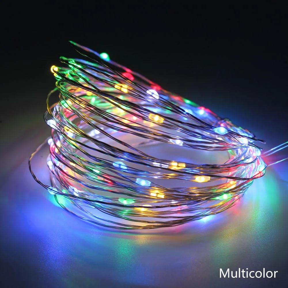 СВЕТОДИОДНЫЕ гирлянды 10 м 100led 5 в USB питание полосы света открытый теплый белый/RGB