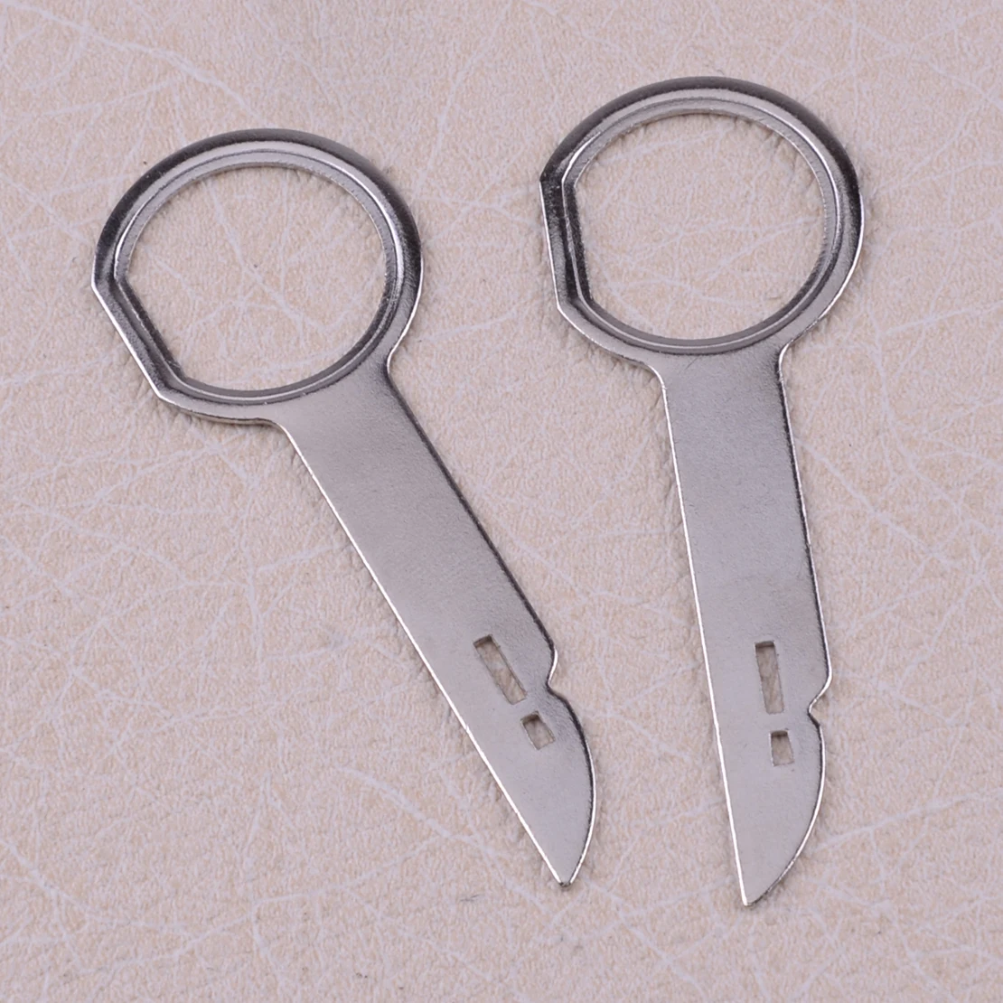 

DWCX 2pcs Radio Stereo Disassembly Removal Release Tool Keys Fit for Mercedes Benz W220 W215 Odometer Cluster S500 CL500 CL55