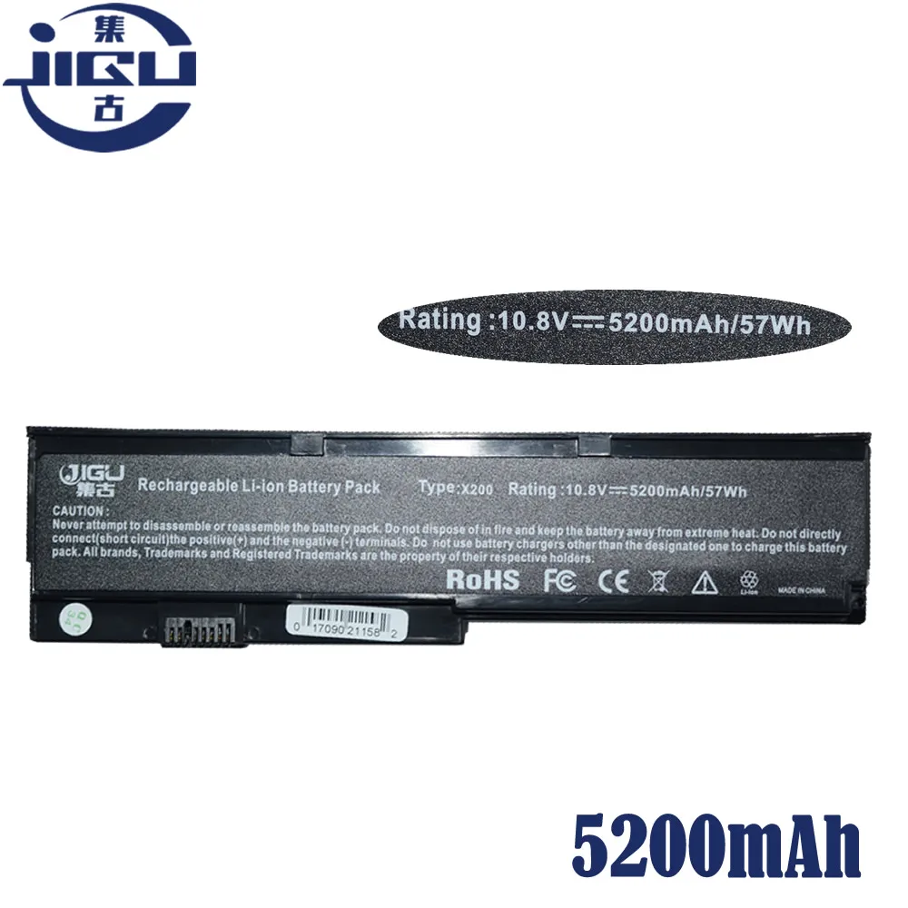 Аккумулятор JIGU для LENOVO ThinkPad X200 X200S X201 X201S 42T4834 42T4835 43R9254 ASM 42T4537 FRU 42T4536 42T4538|thinkpad x200