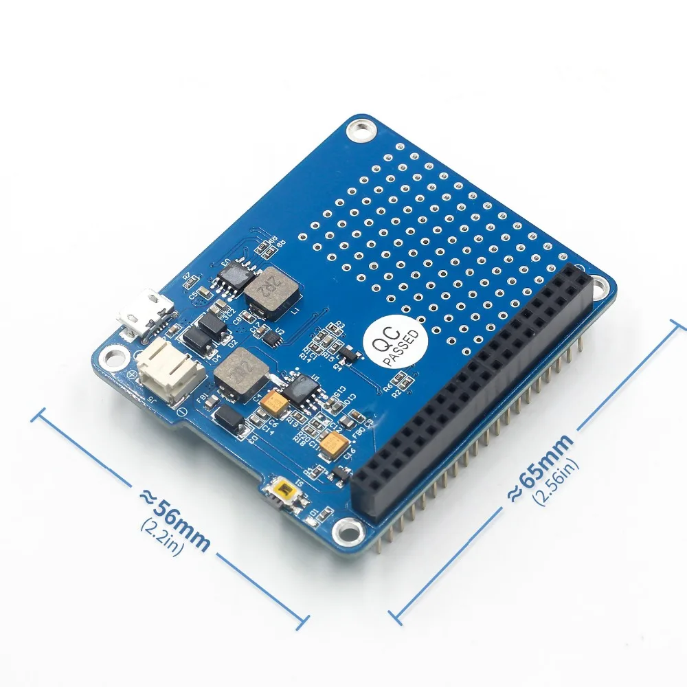 1 шт. UPS плата для шляпы + 1500 мАч литиевая батарея Raspberry Pi 3 Model B / 2B A модуля Прямая