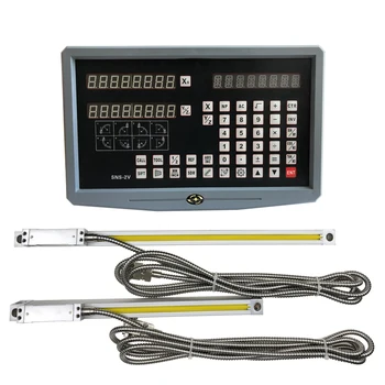 

Factory Price Complete 2 axis dro set/kit SNS-2V + 2 PCS 5u Optical lines 400 500 600 700 800 900 1000mm