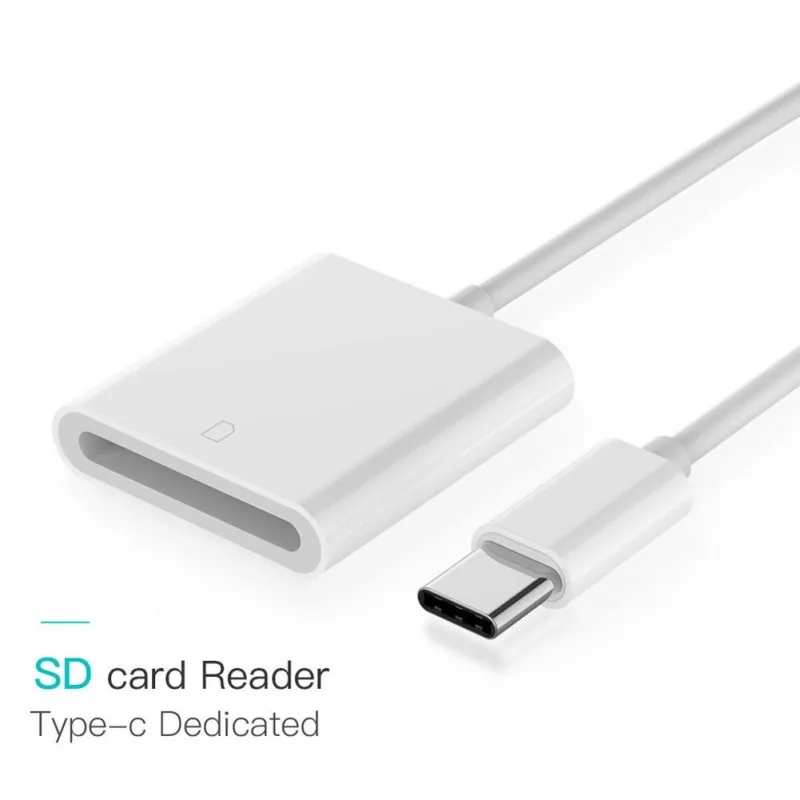USB-C SD Card Reader Тип C USB3.1 преобразователи для SD карт SDXC адаптер для Macbook samsung S9 huawei P20 Xiaomi 8