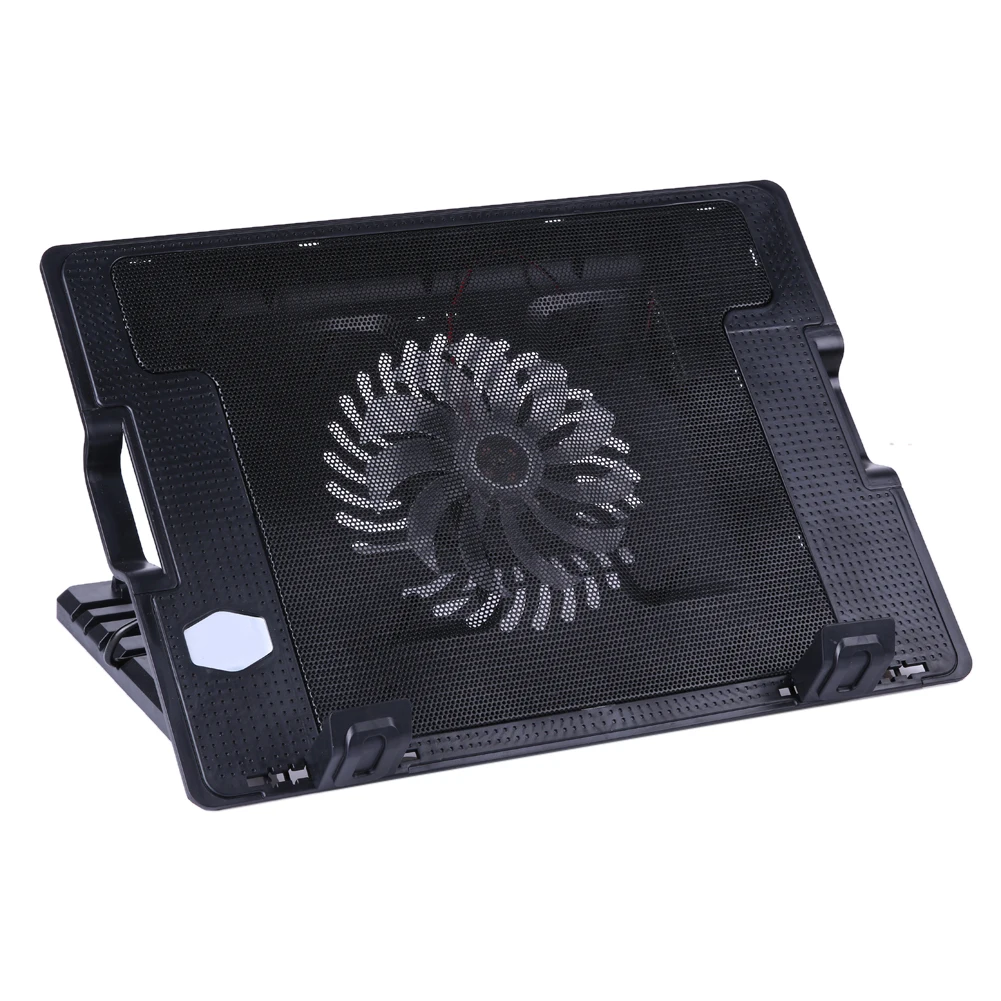 

Laptop Cooler Accessories Adjustable 2 USB Laptop Cooling Cooler Pad Blue LED Stand For PC Notebook Computer New