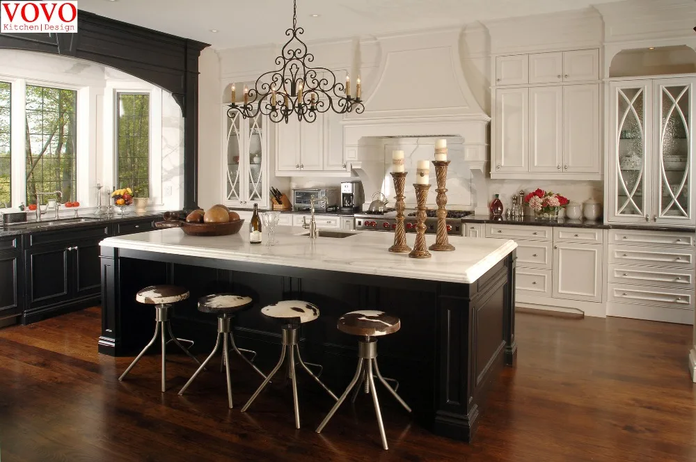 Achetez en Gros blanc armoires de cuisine en bois en Ligne à des