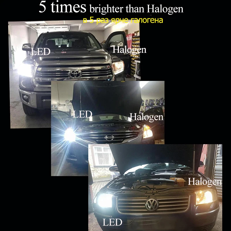 Lâmpada para Farol Automática de Farol de Milha Yamyff Automotivo H11 3000k 6000k 8000k 9000lm h1 h3 9005 Lâmpada 9006 H27 4300k 12v Led h4 h7 11 h3, 9005 lâmpada automática de farol de milha, 9006 h27 4300k, 12v