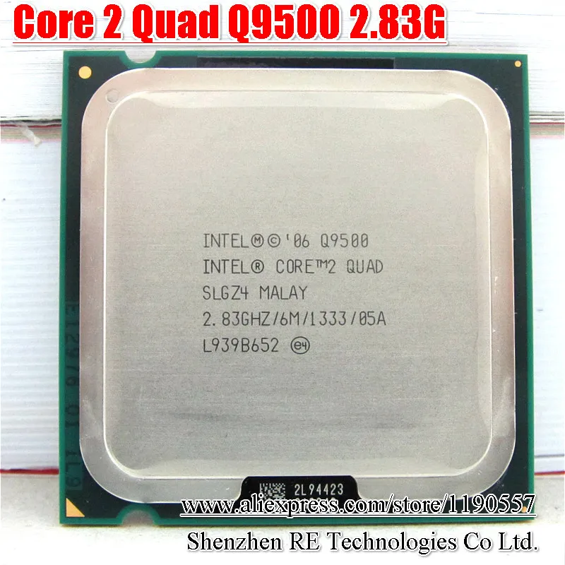Aliexpress.com : Buy Intel Core2 Quad Q9500 Processor 2.83GHz 6MB Cache ...