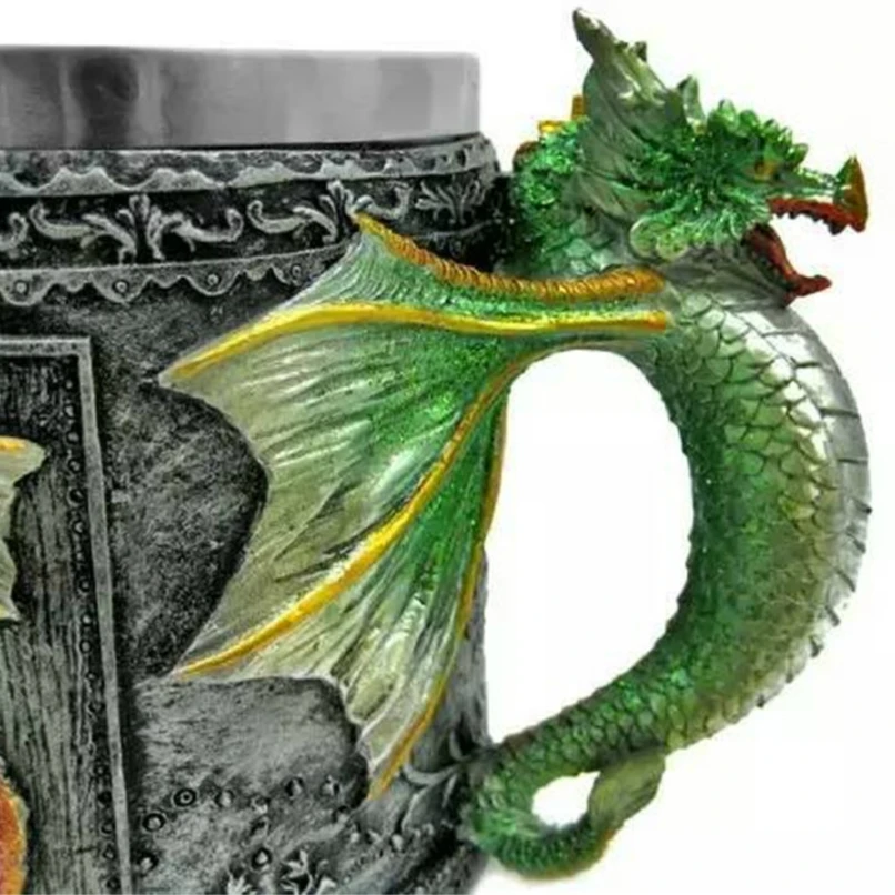 Горячая Распродажа, Disfraz Dragon Mujer, кружки для игры престолов, Copo Caneca, декоративные королевские крутые 3D Драконы для креативного подарка, чайная кофейная чашка