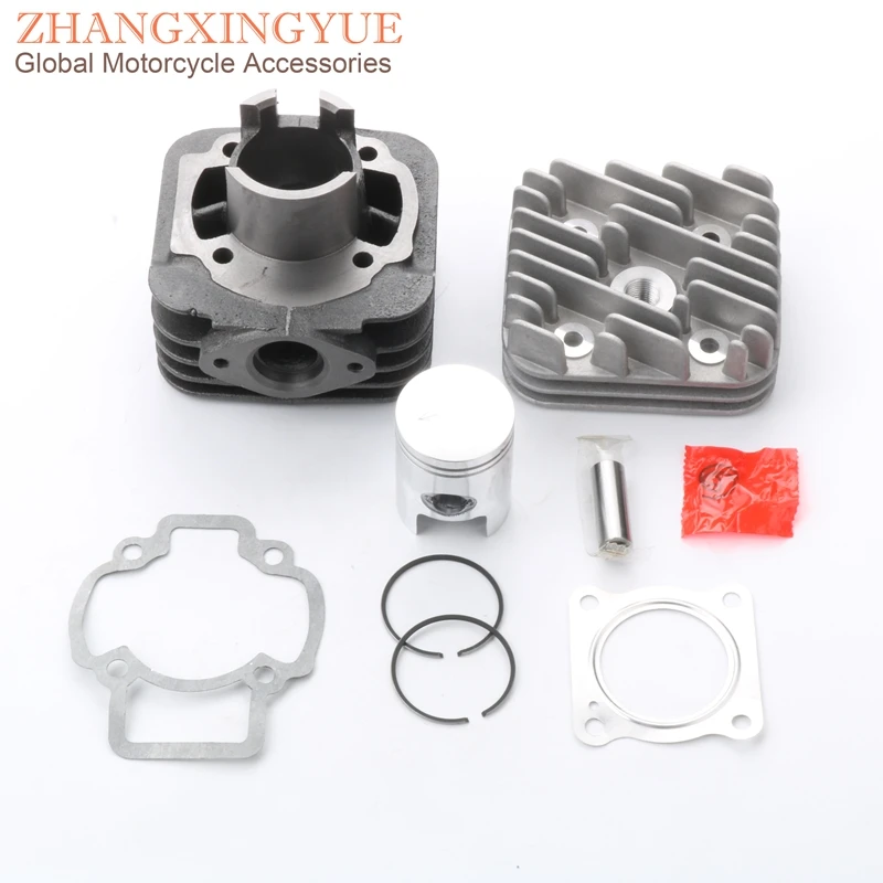 

50cc Cylinder Kit & Cylinder Head & Piston Kit for Gilera Easy Moving Ice Typhoon 50 Stalker Storm 50 Typhoon X 50cc AC