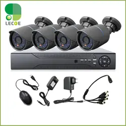 4ch CCTV Системы 960 H DVR HDMI 4 шт. 1200tvl ИК всепогодный Открытый CCTV Камера охранных Системы наблюдения Наборы