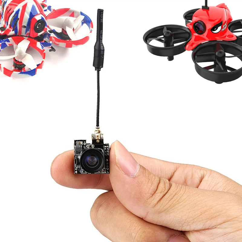 Мини FPV камера 800TVL w/5 8G 25mw 40CH VTX видео передатчик 150m длинный радиус действия