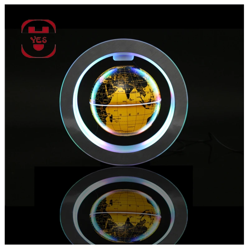  YES New Magnetic Levitation Globe Electronic Floating Suspended 360°Rotate for Child Home Bedroom S - 33023676463