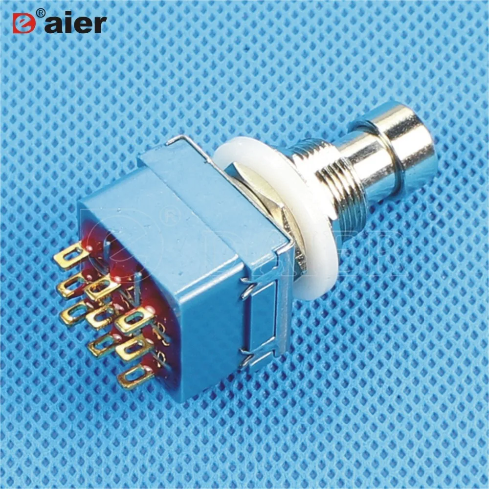 

50PCS PBS-24-302G 3DPT Foot Switch with gold plated terminals