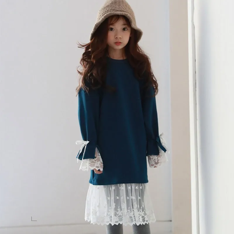 Velvet Long Sweatshirt Dress Kids Long Sleeve Christmas Hoodie Fashion Winter Autumn Girls Warm Cotton Baby Children Cotton Tops Velvet Long Sweatshirt Dress Kids Long Sleeve Christmas Hoodie Fashion Winter Autumn Girls Warm Cotton Baby Children Cotton Tops