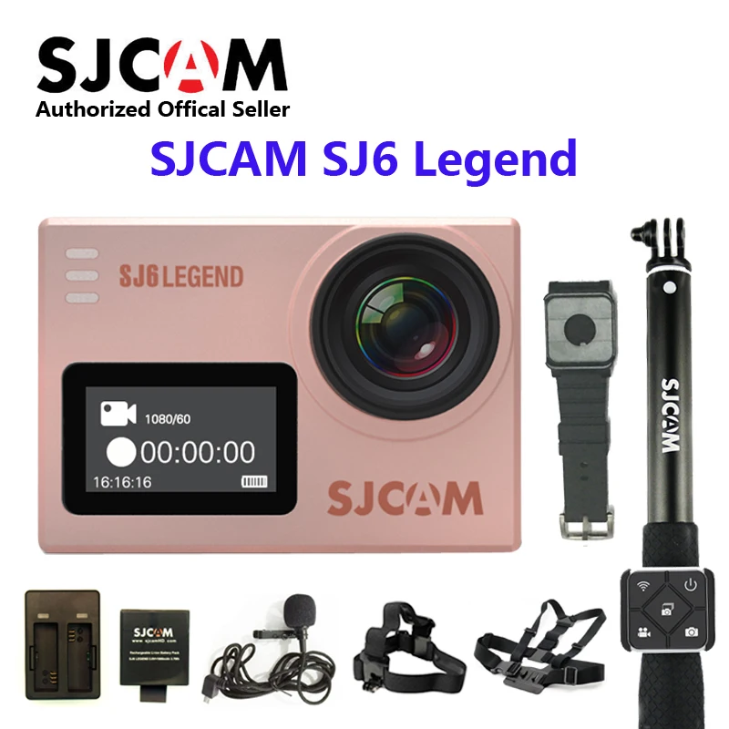 In Stock Original SJCAM SJ6 LEGEND WiFi 4K 24fps Ultra HD Notavek 96660 Waterproof Action Camera