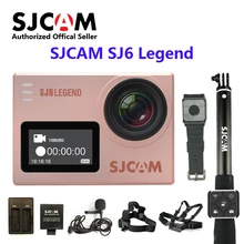 En Stock Original SJCAM Notavek 24fps SJ6 LEYENDA WiFi 4 K Ultra HD 96660 Cámara Impermeable de La Acción 2 “Pantalla táctil Remoto Deportes