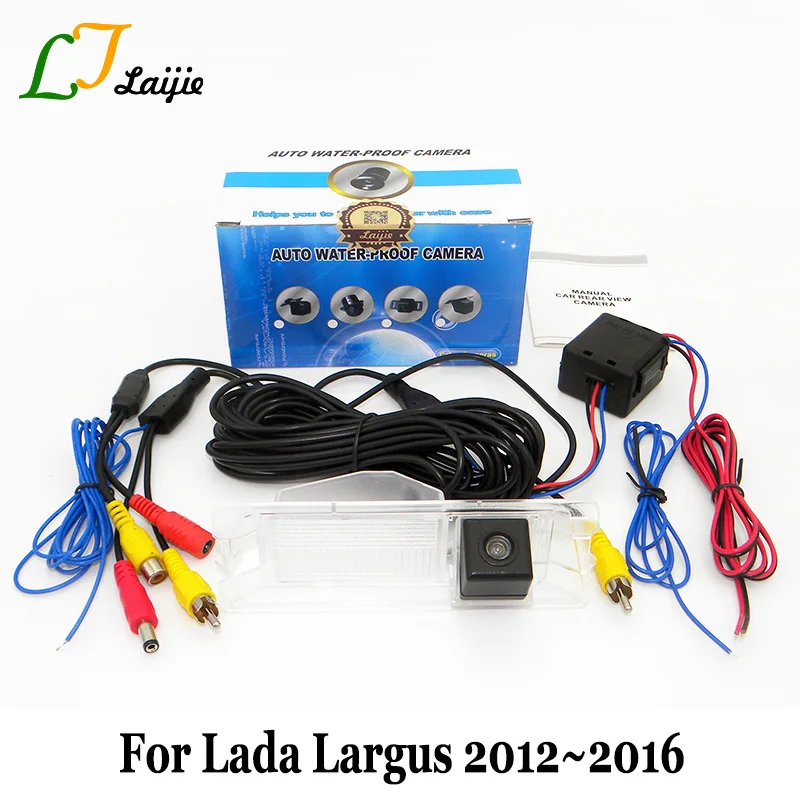 Камера заднего вида для Lada Largus 2012 ~ 2016/RCA беспроводная/HD широкоугольная/CCD камера