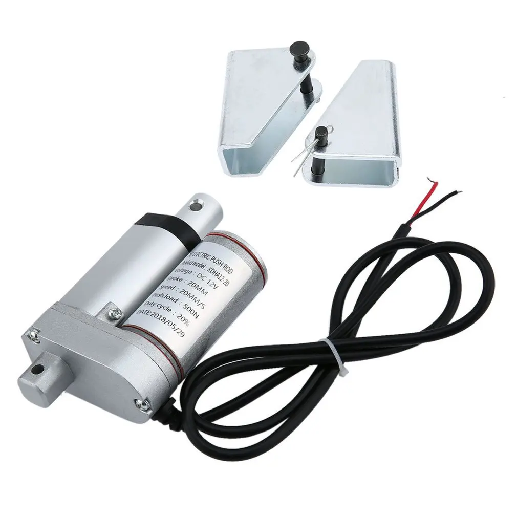 Горячая 12 V DC электрический толкатель клапана белый материал алюминиевый сплав для lectric самоката скутер входное напряжение