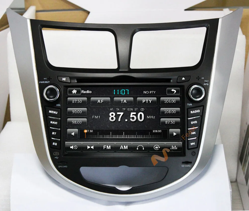 Car DVD for Hyundai Solaris-Verna-Accent 4