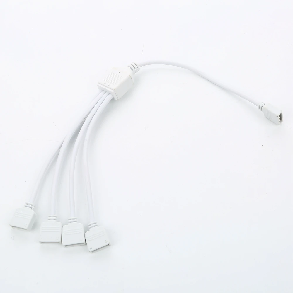 1 шт. 5 pin коннектор RGBW 1 в 2 3 4 сплиттер Женский удлинитель Кабель для rgb светодиодные ленты, хорошее качество