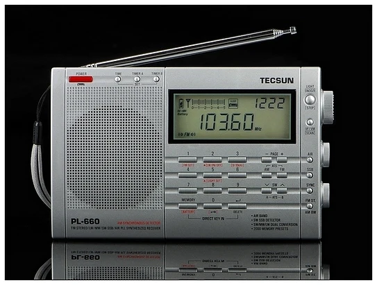TECSUN PL-660 радио PLL SSB VHF радиоприемник FM/MW/SW/LW радио многодиапазонный двойной преобразования TECSUN PL660